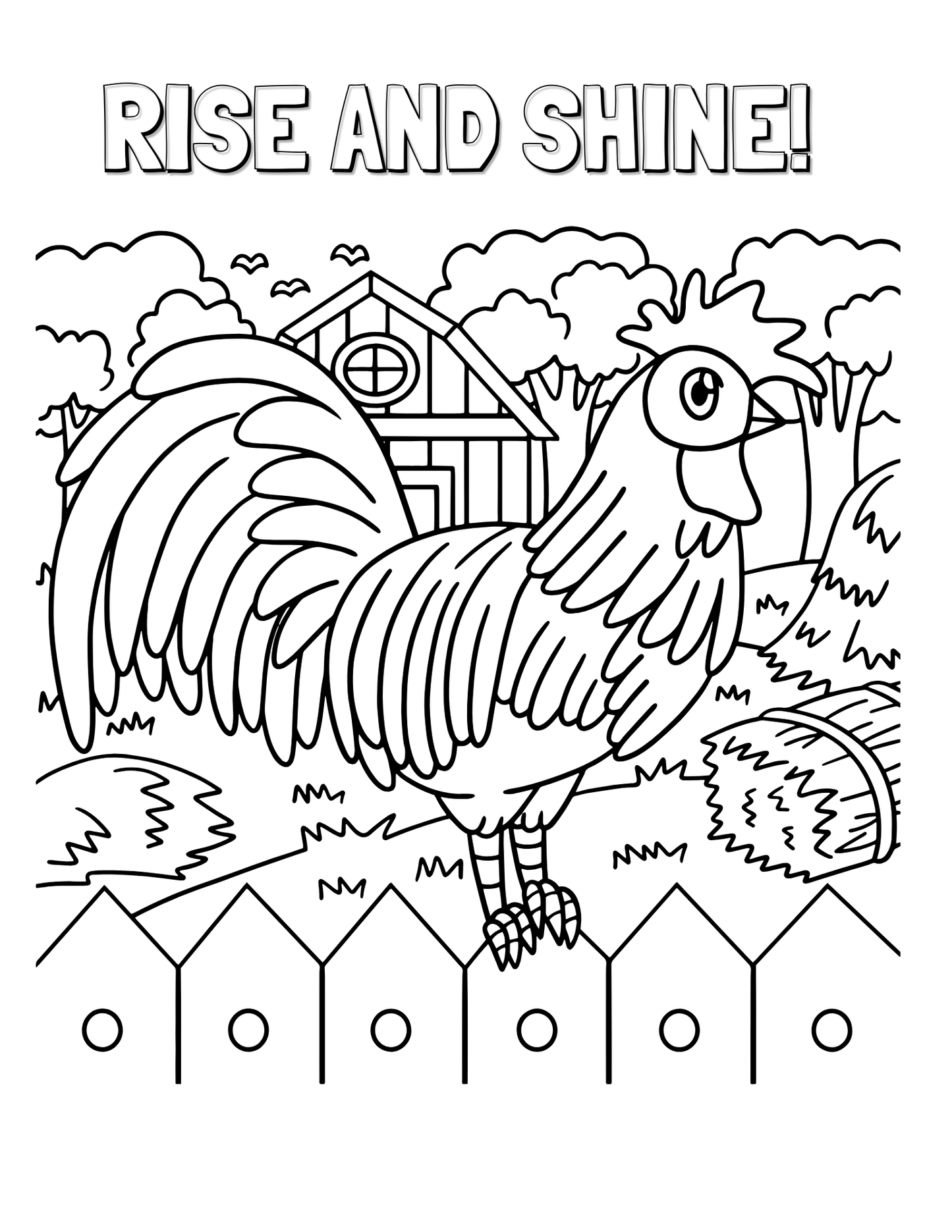 Farm Animal Activity Book