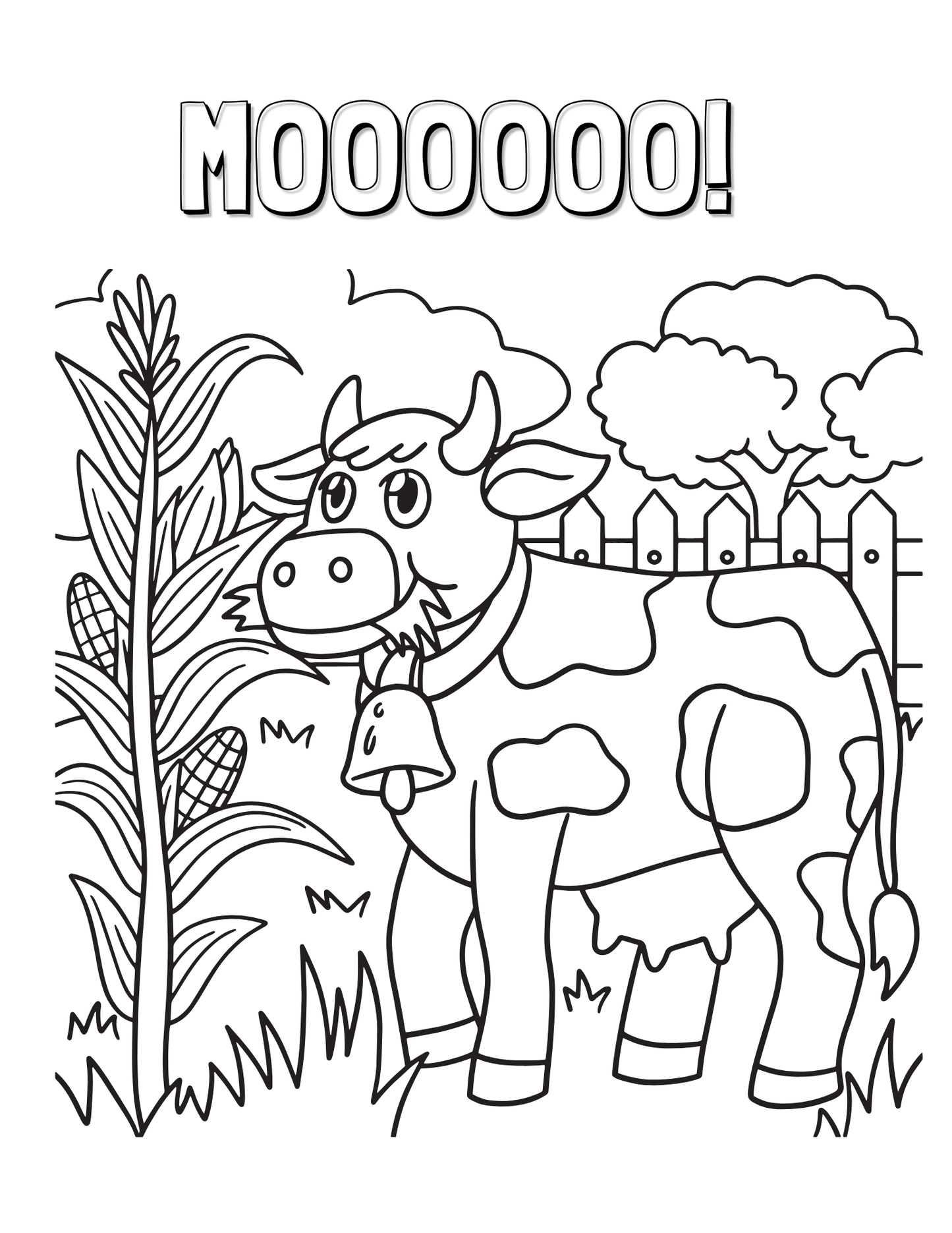 Farm Animal Activity Book